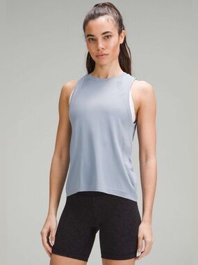 Lululemon Train to Be Tank Top | Chambray